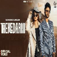 Thekedarni Vaishali Chaudhary Ft Ansh Kukreja New Haryanvi Song 2025 By Raj Mawar,Anjali99 Poster